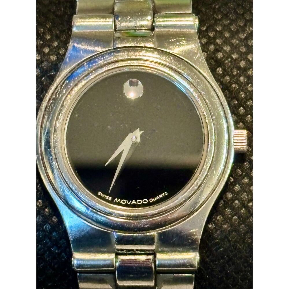 Authentic Movado Museum Quartz Watch (Model 84.G2.883)
